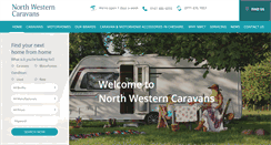Desktop Screenshot of northwesterncaravans.co.uk