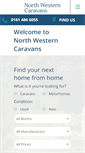 Mobile Screenshot of northwesterncaravans.co.uk